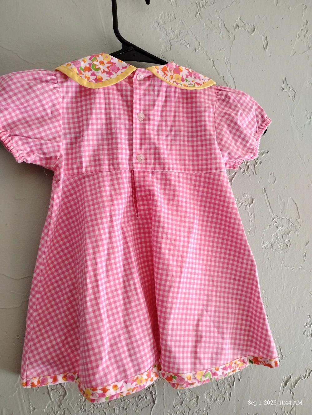 Allison Ann Pink Gingham Girls' Dress 2T